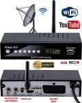 Full HD Satellite TV Receiver with Wi-Fi & USB