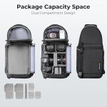 K&F Concept Waterproof Camera Sling Bag with Tripod