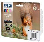 Epson 378 Squirrel 6-Color Photo HD Ink Pack