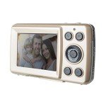 Compact HD Mini Digital Camera for Teens - Gold