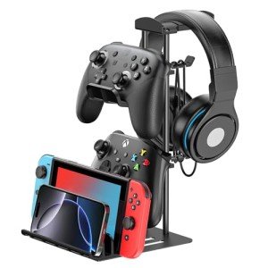 Desk Headphone and Game Controller Storage Stand
