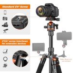 Victiv 78.7" Compact Tripod for DSLR Cameras