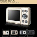 Compact HD Mini Digital Camera for Teens - Gold