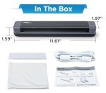 Plustek S410 Plus Portable USB A4 Document Scanner