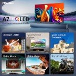 Hisense 50" 4K QLED Smart TV with Dolby Vision