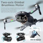 BAPHIYA 4K Dual Camera GPS Foldable Drone