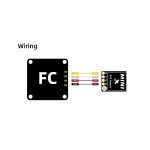 M10 Mini GPS Module for RC Drones 12x12mm