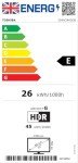 Toshiba 32" Smart VIDAA TV with HDR and Voice
