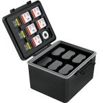 Camera Battery and Memory Card Storage Case