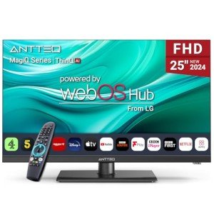 Antteq 25" Smart TV with ThinQ AI Remote