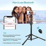 Victiv 68" Tripod Stand with Remote & Holder