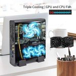 QIKMALL Mini Gaming PC with Intel i7 and GTX 1650