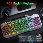 AULA T102 RGB Gaming Keyboard and Mouse Combo
