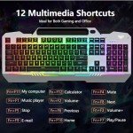 AULA T102 RGB Gaming Keyboard and Mouse Combo