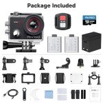 AKASO EK7000 Pro 4K Action Camera Bundle