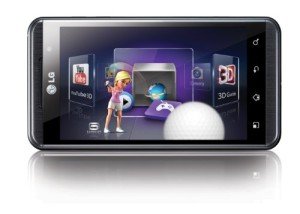 LG Optimus 3D P920 Sim-Free Android Phone - Black