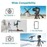 Victiv 67.7" Portable Aluminum Camera Tripod Stand
