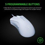 Razer DeathAdder Essential Wired Gaming Mouse - White