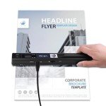 Houkiper Handheld Portable A4 Document Scanner 900DPI
