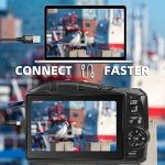 4K Ultra HD 48MP Vlogging Camera with Wide Lens