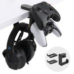 Ginzeca 3-in-1 Gaming Headphone and Controller Stand