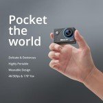 Dragon Touch Vision 3 4K Waterproof Action Camera