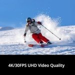 Dragon Touch Vision 3 4K Waterproof Action Camera