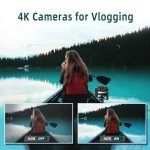 Monitech 48MP 5K Vlogging Camera with 32GB SD Card