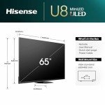 Hisense 65" Smart Mini-LED TV with Dolby Atmos