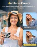 4K AutoFocus Vlogging Camera with 48MP Dual Lens