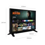 Toshiba 24” HD Ready Smart TV with Dolby Audio
