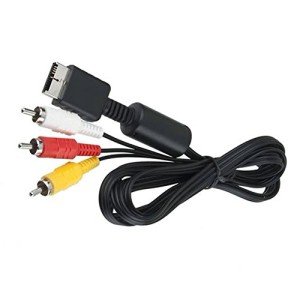 3 RCA AV Cable for PlayStation 1, 2, 3