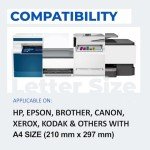 Reusable A4 Printer Cleaning Sheets - 10 Pack