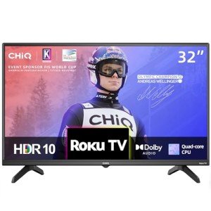 32" CHiQ Roku Smart TV with Dolby Audio