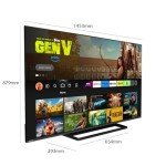 Toshiba 65" 4K HDR TV with Dolby Vision & Alexa