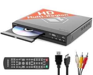 OAKCASTLE DVD100 Multi-Region Compact DVD Player