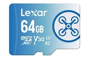 Lexar 64GB High-Speed Micro SD Card for Drones