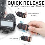 SUNYA Quick Release Camera Wrist Strap - Black
