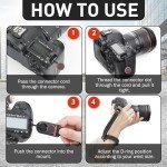 SUNYA Quick Release Camera Wrist Strap - Black
