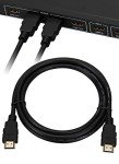 High-Speed 1M HDMI 2.0 Cable with Gold Connectors