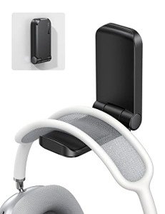 Lamicall Adhesive Headphone Hanger - Black