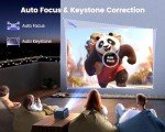 Smart Projector with Netflix, Dolby Audio, 4K Support