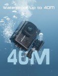 Apexcam M80 4K Action Camera with 64GB Card