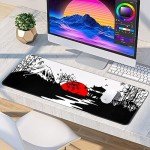Large Gaming Mouse Pad with Anti-Slip Base