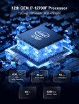 HYSTOU Mini Gaming PC with Windows 11 Pro