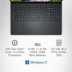 Dell Inspiron 15 Laptop - Intel Core i5, 16GB RAM