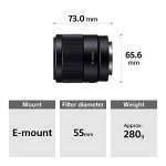 Sony FE 35mm F1.8 Wide-Angle Prime Lens