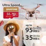 Gigastone 64GB Micro SD Card 2-Pack