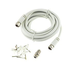 Reulin 3M Slim Coaxial Cable Kit for TV