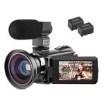 Sixtary 4K WiFi Camcorder for Vlogging